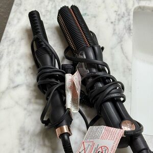 Maxius MaxiGlide RP Hair Straightener Retractable Detangling Pin Steam.